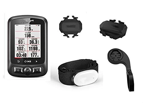 Ordinateurs de vélo : YUNDING Compteur kilométrique Antmd GPS Bicycle Computer Bluetooth 4.0 Wireless Ipx7 Waterproof Bike Cycling Speedometer Computer Accessories
