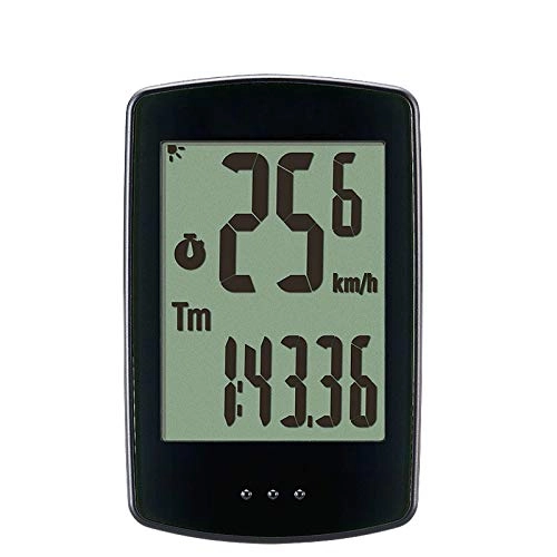 Ordinateurs de vélo : YUNDING Compteur kilométrique Bike Bicycle Computer Wireless Cycling Computer Backlight Waterproof Speedometer Speed Sensor Stopwatch Digital Computer
