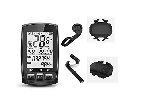 Ordinateurs de vélo : YUNDING Compteur kilométrique GPS Cycling Computer Wireless Bicycle Digital Stopwatch Digital Speedometer Antmd Bluetooth 4.0