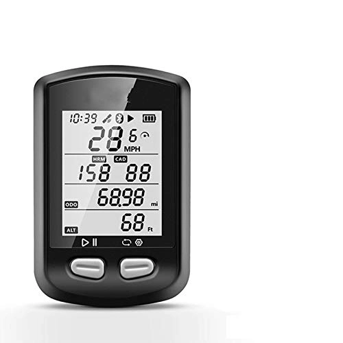 Ordinateurs de vélo : YUNJING Vlo Compteur Ordinateur De Vlo Igs10 Ant + Bluetooth 4.0 tanche Ipx6 sans Fil Sports GPS Ordinateur Vlo Compteur De Vitesse Vlo Capteur