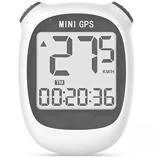 Ordinateurs de vélo : ZTBGY Mini compteur de vitesse GPS sans fil - Compteur kilométrique et compteur kilométrique - Étanche - Écran LCD rétroéclairé - Pour vélo de route et VTT