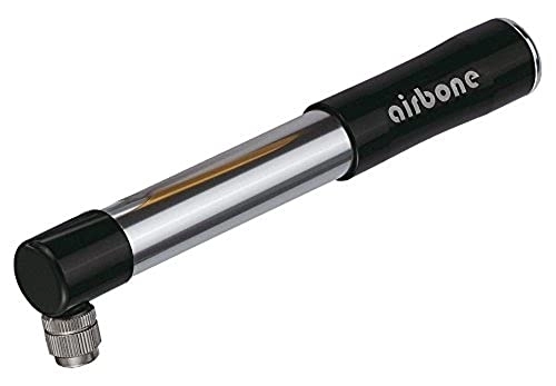 Pompes à vélo : Airbone ZT-505 Mini pompe Noir 18, 5 cm