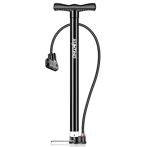 Pompes à vélo : BCGT Pompe à vélo Pompe à vélos, Pompe de Pneu à vélos Portables Pompe à vélo (Color : Black)