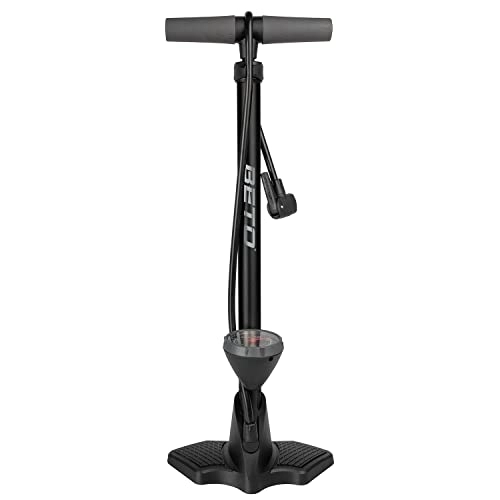 Pompes à vélo : Beto − Pompe sur Pied Unisexe, Noir, 635 mm