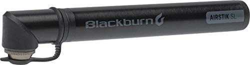 Pompes à vélo : Blackburn Airstick SL Mini Pompe Unisexe Adulte – Noir et Argent, Taille Unique