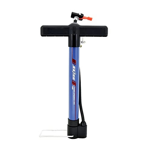 Pompes à vélo : Lixada Pompe à Pied de Vélo Portable 130psi Pompe à Air de Vélo Presta & Schrader Valves Gonfleur de Tube de Pneu avec Aiguille à Bille Multifonction Pompe de Pneu de Vélo Gonfleur d'air de Vélo