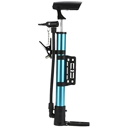 Pompes à vélo : Mini-vélo Pompe Pompe à vélo, Pompe Portable vélo Mini Pompe à air, Vélo d'extérieur Equitation (Color : Blue)