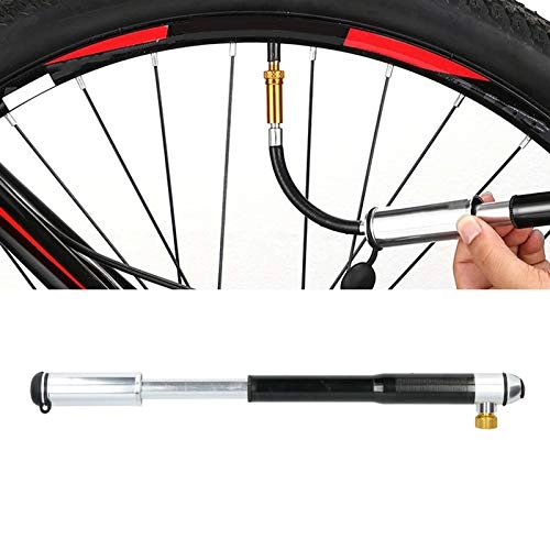 Pompes à vélo : minifinker Pompe de gonflage de Pneu de vélo sans Fuite d'air Pompe de vélo de Montagne extérieure, pour pneus, vélos, pneus électriques