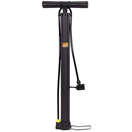 Pompes à vélo : NINAINAI Inflator Pompe à Bille Accessoires de vélo Pompe à vélo électrique Pompe de Basketball Portable Pump (Color : Black, Size : 64x35cm)