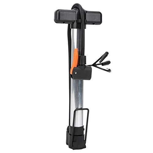 Pompes à vélo : Omabeta Pompe à vélo - Pompe à air robuste et antidérapante - En aluminium - Pour pneu gonflable