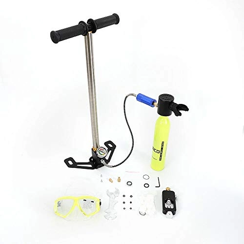 Pompes à vélo : OU BEST CHOOSE Équipement de plongée portable pour loisirs - Bouteille d'oxygène + pompe + transfert + lunettes de plongée.