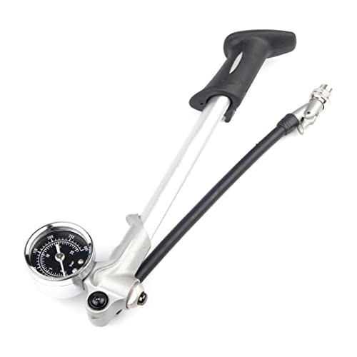 Pompes à vélo : Pompe de choc, pompe à fourche avant à haute pression 300PI avec jauge pour vélo, amortisseur, fauteuil roulant