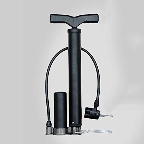 Pompes à vélo : Pompe à Pied De Vélo Portable MAIKE Valves Presta Et Schrader Réversibles Automatiquement Mini Pompe à Air De Vélo 140PSI avec Aiguille à Bille Multifonction