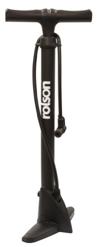 Pompes à vélo : Rolson 43222 Pompe à main - Noire, 61, 5 cm