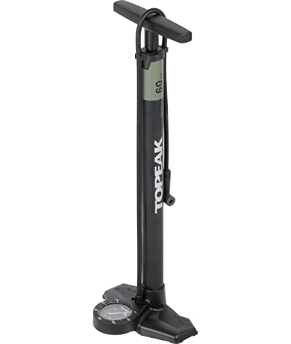 Pompes à vélo : Topeak Pompe JoeBlow Mountain EX avec Connexion SmartHead et jauge analogique 4 bar / 60 psi