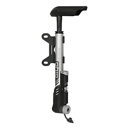 Pompes à vélo : URPIZY Pompe à vélo, pompe à pneu 2 en 1 et pompe à choc portable intelligente pour l'extérieur, pompe à air de vélo 120 psi avec manomètre