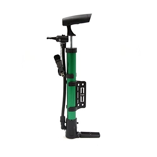 Pompes à vélo : XENITE Gonfleur de Pompe à air de Pneu en Alliage d'aluminium Vert Portable for vélo de vélo Gonflable