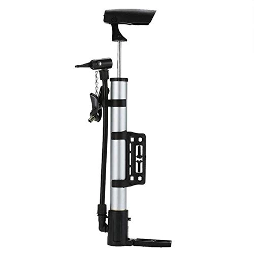 Pompes à vélo : XLAHD Pompe à vélo Portable vélo Mini Pompe à air gonfleur Accessoire de Cyclisme pour vélo en Plein air Pompe à Pied (Gris foncé) Accessoire de Remplacement