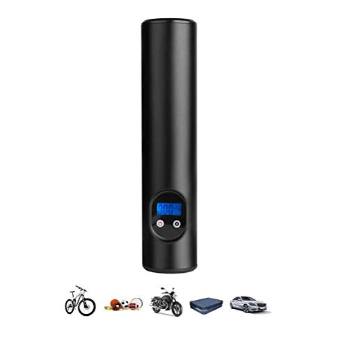 Pompes à vélo : ZYXZXC Pompe à Balle Rapide électriqueGonfleur Automatique Rapide et Pratique avec écran LED Gonfleur de pneus sans Fil pour vélos et Motos