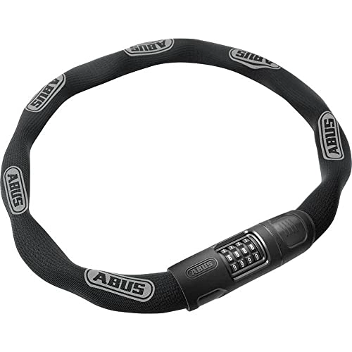 Verrous de vélo : Abus 8808C Steel-O-Chain 8808C / 110 BK Unisex, Noir, 110 cm