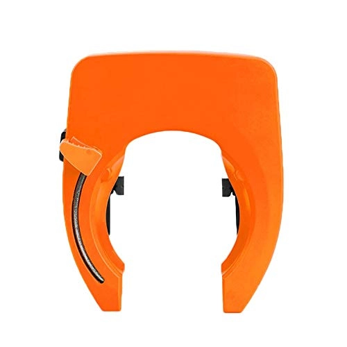 Verrous de vélo : Antivol velo Bluetooth Bluetooth Smart Horseshoe Lock Verrouillage Verrouillage De Fer Horseshoe Pinces Anti-Thebo Tampe Lock APPLOCK Verrouiller Vélo Verrou Télécommande antivol ( Color : Orange )