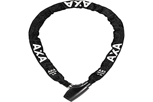 Verrous de vélo : Axa Unisexe - Adulte 2231034205 Antivol chaîne Noir 110 cm