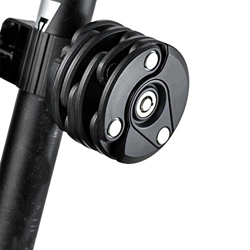 Verrous de vélo : DKWSHB 1 pc Vlo Chane De Verrouillage Anti Vol Pliable Bicycle Lock en Acier Serrure Cadenas pour MotoVlo De Scurit Serrure