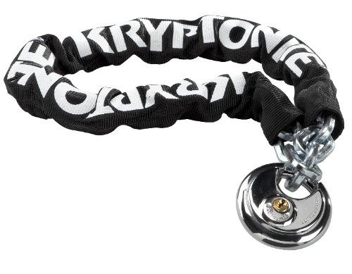 Verrous de vélo : Kryptonite Kryptochain & Padlock Chaîne antivol avec cadenas 70 cm