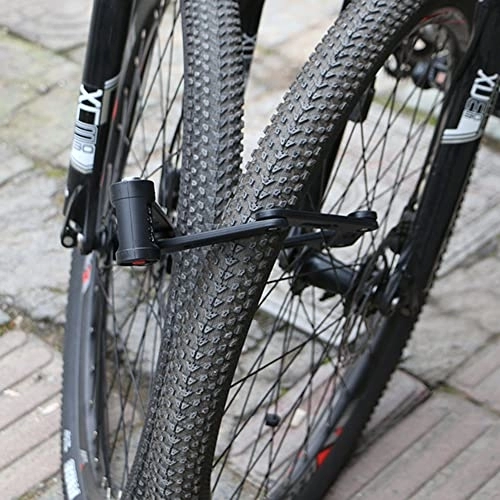 Verrous de vélo : LKJYBG Antivol pliable pour vélo - Antivol - Noir - Taille unique