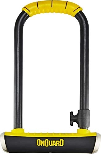 Verrous de vélo : ONGUARD Brute LS-8000 Keyed Shackle Lock - Black, 11.5x26.0 cm