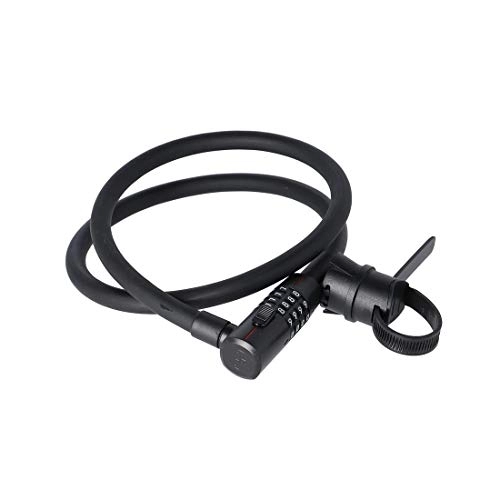 Verrous de vélo : Trelock 2231260891 Câble antivol à Chiffres pour Adulte Noir 85 cm