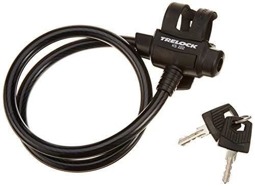 Verrous de vélo : Trelock KS 222 Cadenas Noir 2014 Antivol câble