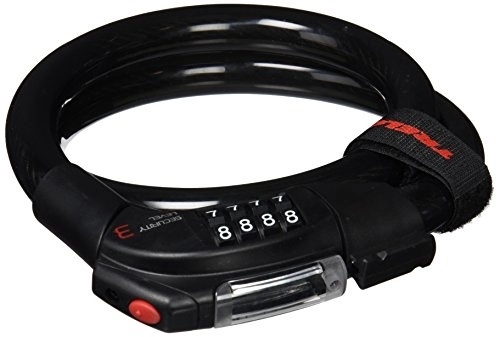 Verrous de vélo : Trelock KS 310 - Cadenas LED - Noir Longueur 850 mm 2014 Antivol câble