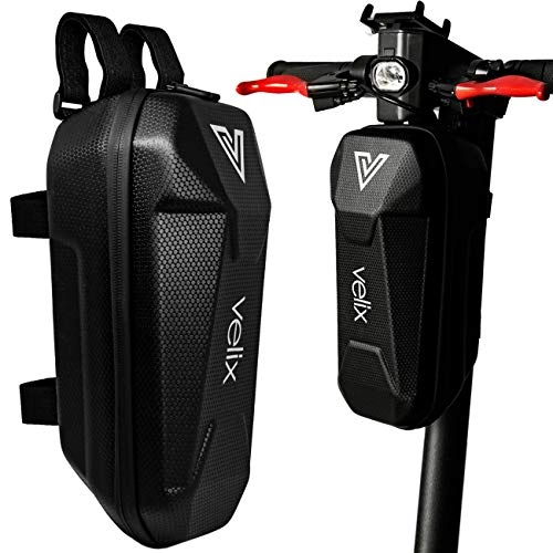 Verrous de vélo : velix XXL Sac pour Guidon de eScooter - 3 L Sacoche pour Trottinette électrique - Sac à roulettes - Coque Rigide