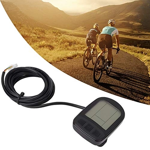 Computer per ciclismo : Aoutecen Display Lcd5 E-Bike, KT LCD Backlight Function Display Lcd5 Panel Display E-Bike Display Facile da Usare per Nyon Intuvia, Brose,