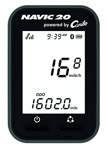 Computer per ciclismo : Ciclosport Ciclo navic 20 GPS di Computer da Bicicletta, Nero / Bianco, Taglia Unica