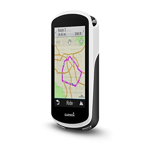 Computer per ciclismo : Garmin Edge 1030 GPS-Paket mit Cardio-Brustgurt und Trittfrequenz- / Geschwindigkeitssensor Farbe Schwarz