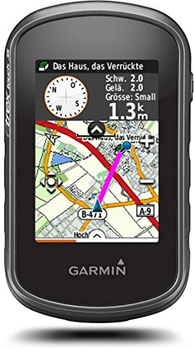 Computer per ciclismo : Garmin eTrex Touch 35 GPS Portatile, Schermo 2.6", Altimetro Barometrico e Bussola Elettronica, Mappa TopoActive Europa Occidentale, Nero