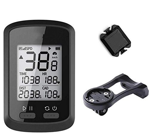 Computer per ciclismo : gdangel Contachilometri Bici Bicicletta Wireless GPS Speedometer Waterproof Road Bike MTB Bicycle Bluetooth con Cadence Cycling Computer