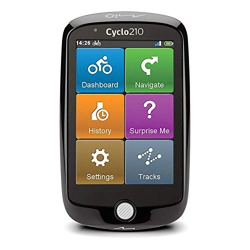 Computer per ciclismo : Mio Cyclo 210 GPS Bike Computer with 3.5" Touchscreen