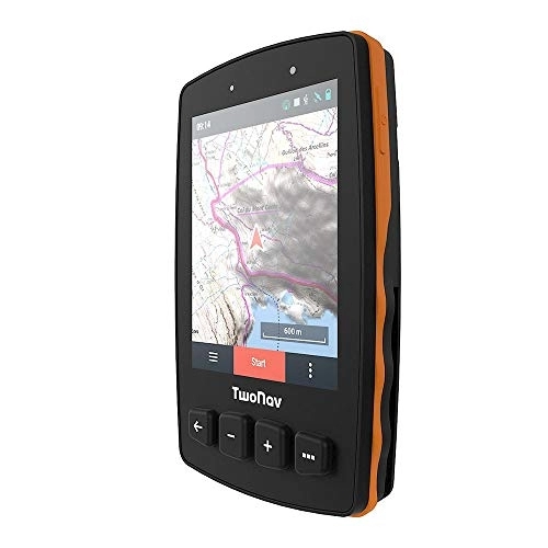 Computer per ciclismo : TwoNav - GPS Trail 2 - Escursionismo Trekking / 4 Pulsanti Frontali / Schermo 3, 7" / Autonomia 20 h / Memoria 32 GB / Scheda SIM / Carta topografica Inclusa