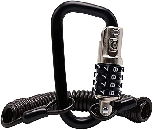 Lucchetti per bici : Lucchetto a catena per esterni antifurto di sicurezza per biciclette(Color:Black-s)