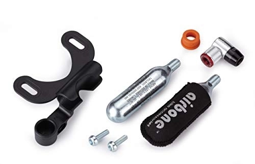 Pompe da bici : Airbone Unisex – Pompa per adulti, pompa Co² ZT-850, nero, 1 taglia