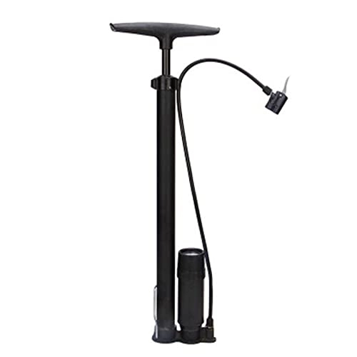 Pompe da bici : BWHNER Pompa da Bicicletta 120PSI, Pompa Pavimento Portatile Compatibile con Valvola, Ad Alta Pressione, per Biciclette, Moto, Auto, Palloni