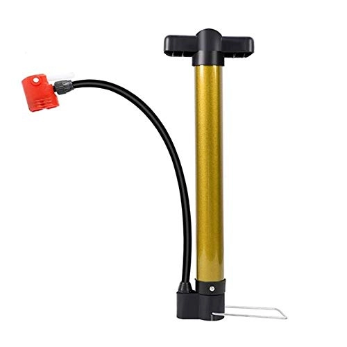 Pompe da bici : DLYGH Pompa per Bicicletta Pompa di Bicicletta in Lega di Alluminio Portatile in Bicicletta Aria della Pompa della Gomma con Bici a Pedale Pompa MD-DQT (Colore: Blu) (Color : Yellow)