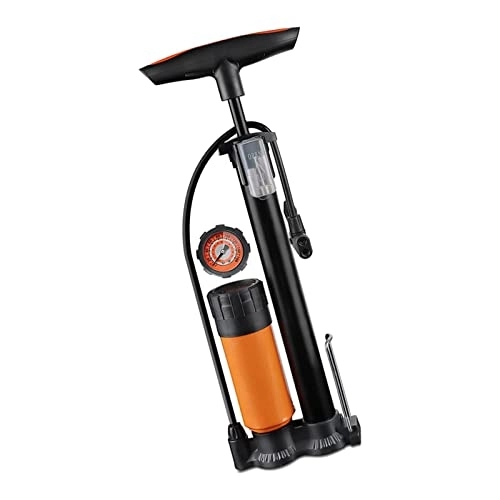 Pompe da bici : F Fityle Mini Pompa da Pavimento per Bicicletta con manometro per valvola Pompa di gonfiaggio Portatile per Pallone a Palloncino Mountain