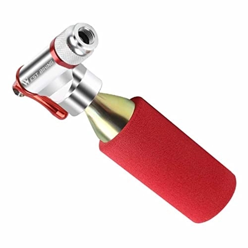 Pompe da bici : Gonfiatore professionale della gomma della pompa della bicicletta: accessorio portatile di gonfiaggio della pompa della gomma di gonfiaggio di CO2 multifunzionale