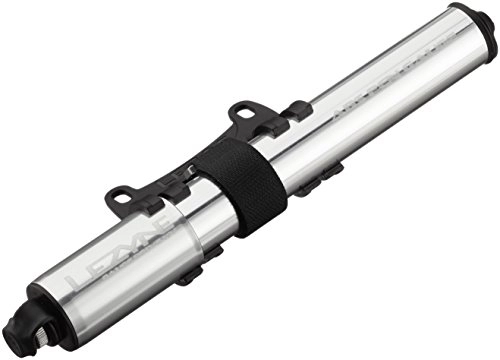 Pompe da bici : LEZYNE Minipumpe CNC Gauge Drive HV, Mini Pompa Unisex Adulto, Argento (Silber-glänzend), Misura Standard