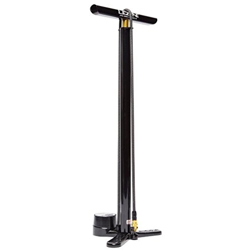 Pompe da bici : Lezyne, Pompa da Pavimento per Bicicletta CNC Digital Drive, Nero (Schwarz-glänzend), 63, 5 cm