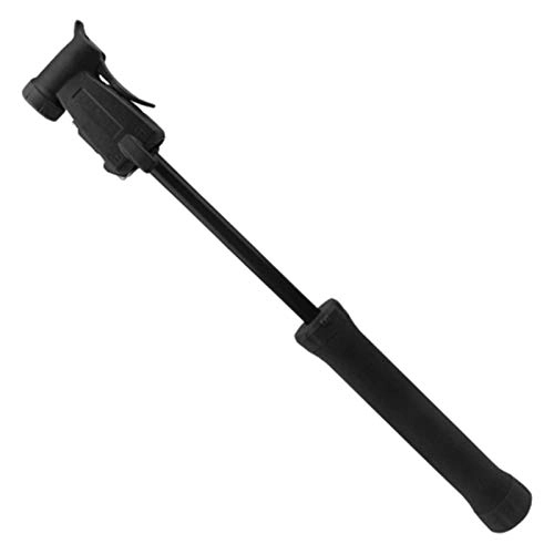 Pompe da bici : Lpinvin Pompa da Pavimento per Bicicletta Pompa for Biciclette da 17.5cm Pompa Manuale Portatile (Colore : Black, Size : One Size)